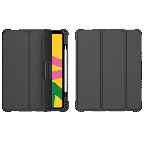 Akashi Etui Folio Stand Noir Ipad 10.2'