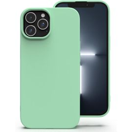 Tianyi-Silicone Coque Pour Iphone 11 Pro, Anti-Poussière, Mince, Adapté À La Poche Coque Pour Téléphone\U200c Apple Iphone 11 Pro - Cyan Pâle