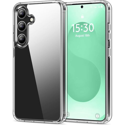 Coque Pour Samsung Galaxy S25+ Plus 6,7 Pouces, Anti-Jaunissement Étui Téléphone Transparente, Housse De Protection Antichoc - Crystal Clear