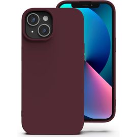 Tianyi-Silicone Coque Pour Iphone 11 Pro, Anti-Poussière, Mince, Adapté À La Poche Coque Pour Téléphone\U200c Apple Iphone 11 Pro - Bourgogne