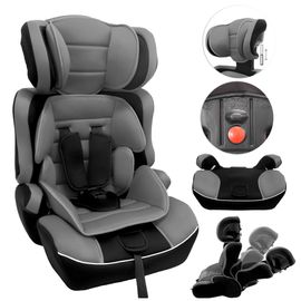 Arebos Siège Enfant Siège Auto Enfant 9-36 Kg Siège Enfant De Catégorie 1+2+3 Gris