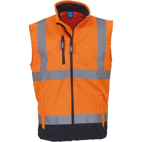 Bodywarmer softshell haute visibilité Yoko