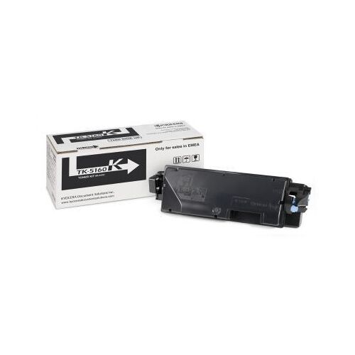 Kyocera TK 5160K - Noir - original - cartouche de toner - pour ECOSYS P7040cdn, P7040cdn/KL3