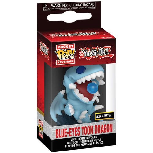 Porte-Clés Funko Pop - Yu-Gi-Oh! - Dragon Toon Aux Yeux Bleus - Porte-Clés (74714)