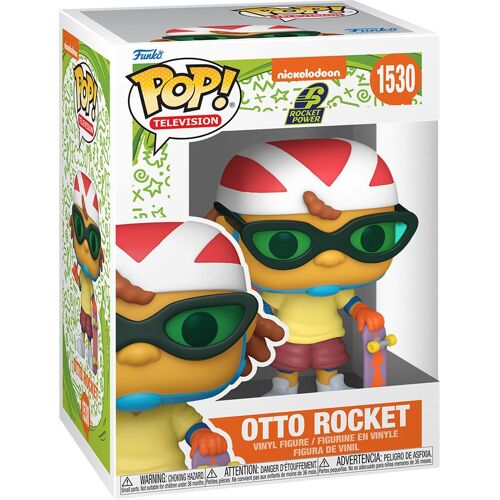 Figurine Funko Pop - Rocket Power N°1530 - Otto Rocket (75742)
