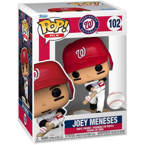 Figurine Funko Pop - Mlb : Ligue Majeure De Baseball N°102 - Joey Meneses (80561)