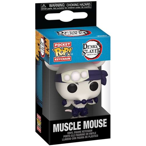 Porte-Clés Funko Pop - Demon Slayer - Souris Musclée - Porte-Clés (75577)