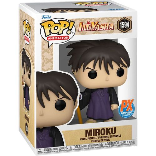 Figurine Funko Pop - Inu-Yasha N°1594 - Miroku (77401)