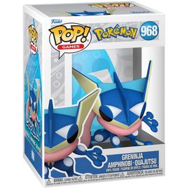 Figurine Funko Pop - Pokémon N°968 - Greninja - Amphinobi - Quajutsu (Emea) (70927)