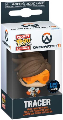 Porte-Clés Funko Pop - Overwatch 2 - Tracer - Porte-Clés (76742)