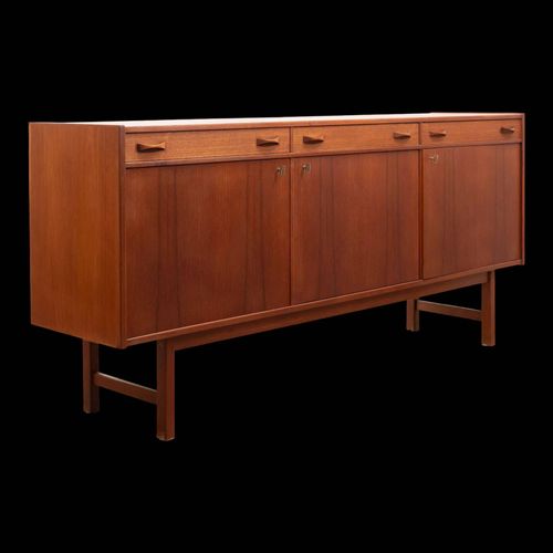 Buffet En Teck Des Annes 1960 Fabricant Ulferts Tibro Sude Restaur Marron