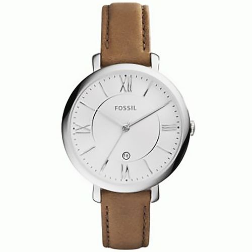 Montre Fossil En Cuir Marron