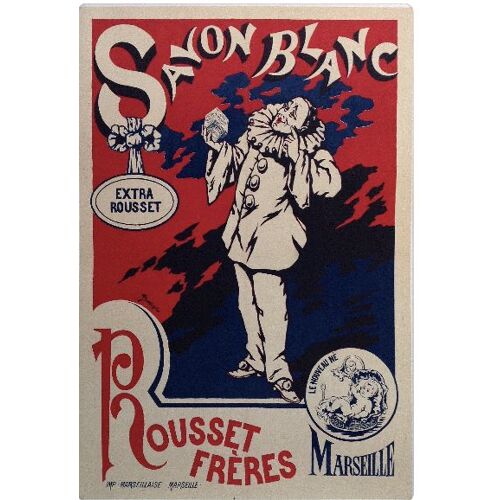 Affiche Rousset Savon Marseille