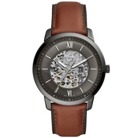 Montre Fossil En Cuir Marron