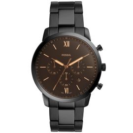 Montre Fossil En Acier Noir