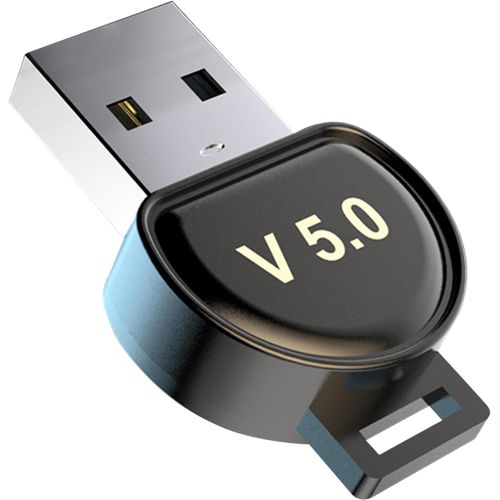 Usb Adaptateur Bluetooth Transmetteur Bluetooth 5.0 Emetteur Bluetooth Dongle Usb Bluetooth Appel Vocal Pc Plug & Play Soutient Mac Os/Windows/Linux Noir[BLU920129]