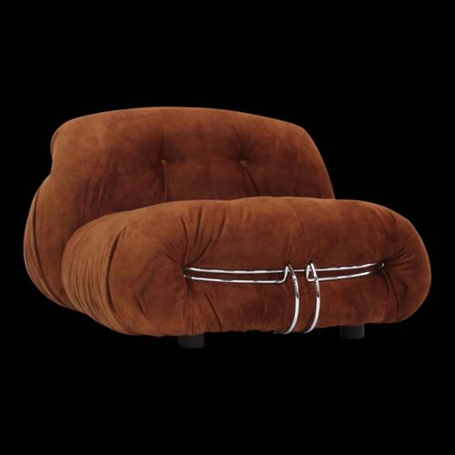 Chaise Vintage Cassina Soriana Par Afra Amp Tobia Scarpa Orange