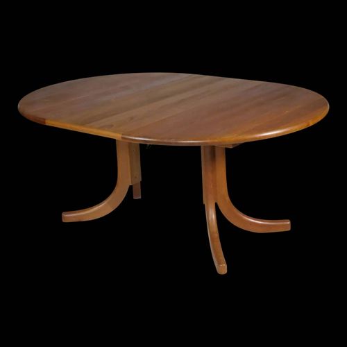 Table Manger Extensible En Teck Massif De Design Danois Annes 1960 Bois