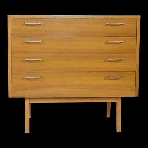 Commode Scandinave En Teck Annes 1960 Bois