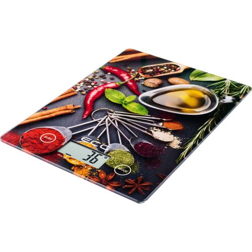 Ecg Kv117 - Balance De Cuisine Pour - Verre / Plastique - Noir