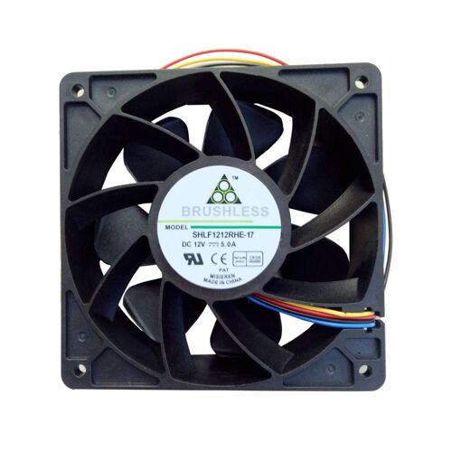 Ventilateur de refroidissement de remplacement, 120mm, 7500RPM, connecteur à 4 broches pour Antminer Bitmain S7 S9, ventilateur de refroidissement pour PC