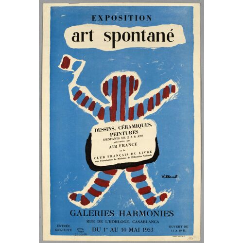 Affiche Art Spontané