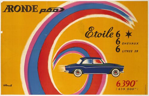 Affiche Aronde P60