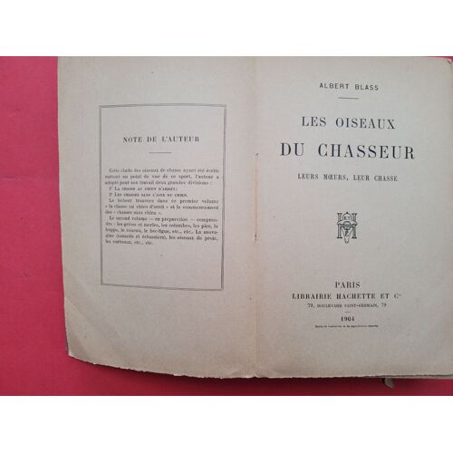 Les Oiseaux Du Chasseur