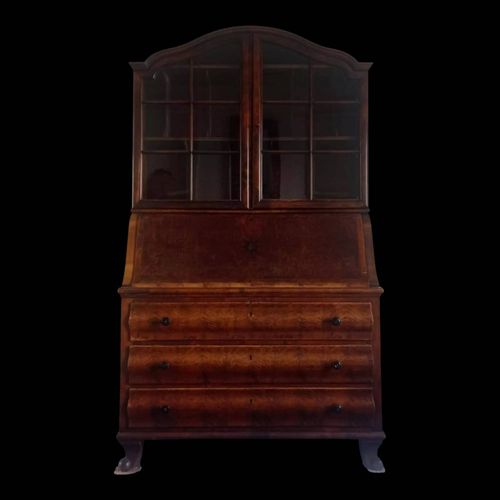 Secrtaire Vitr Marron