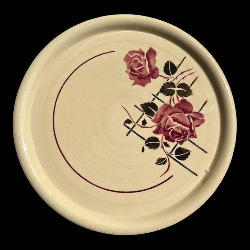 Plat De Prsentation Digoin Service Simone Beige