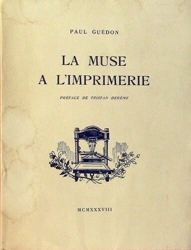 La Muse A L'imprimerie