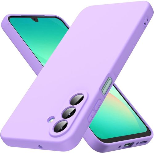 Coque Pour Samsung Galaxy A26 5g, Ultra Mince Premium Housse Souple En Silicone Liquide, Coque De Protection Pour Samsung Galaxy A26 5g - Violet Clair