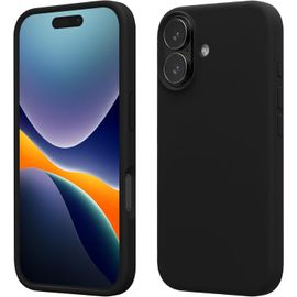 Housse Compatible Avec Apple Iphone 17 Coque - Housse De Téléphone Protection Souple En Tpu Silicone - Noir