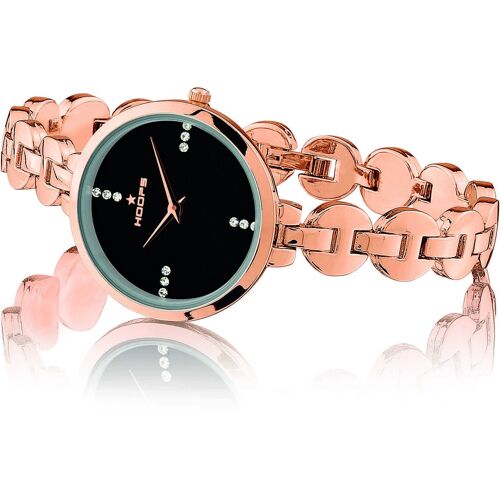 Montres Seul Le Temps Montre Seul Le Temps Femme Hoops Chain Trendy Cod. 2646l-Rg01 Hoops 2646l-Rg01