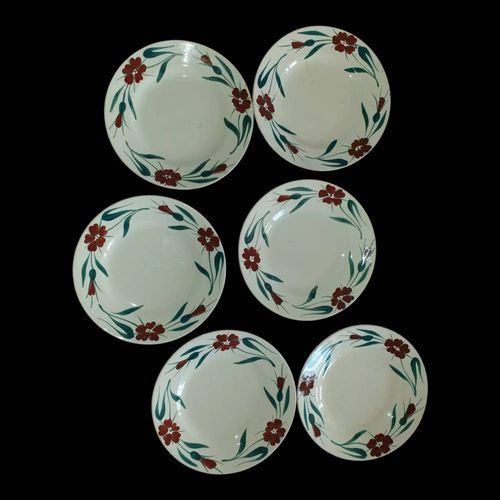 Assiettes A Dessert Longchamp Vert