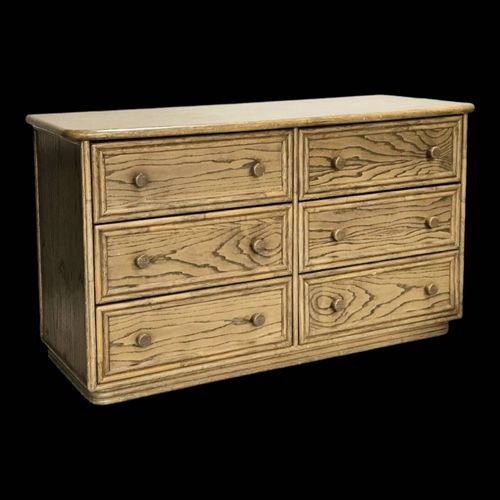 Commode 6 Tiroirs Bois