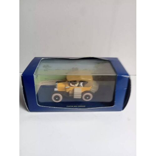 Jouet Tintin Au Congo Hauteur 7 Cm Longeur 16 Cm 180 Gr, Exellent État