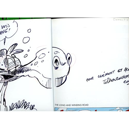 Belle Dédicace De Widenlocher Sur Nab Tome 8 - Ramdam Sur Le Rift