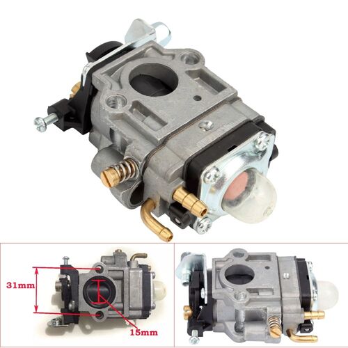 Kit De Carburateur Pour Débroussailleuse, 15mm, 43cc 49cc 52cc, Pour Tronçonneuse