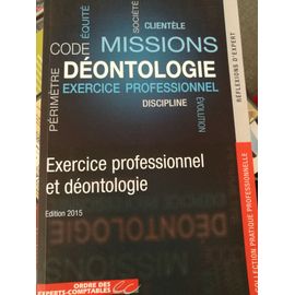 Exercice Professionnel Et Déontologie