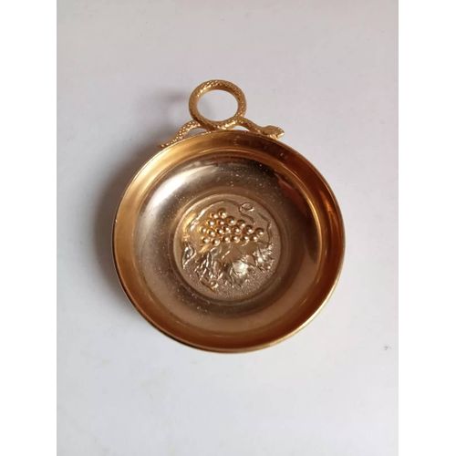 Testevin En Plaqué Or Longueur 9,5 Cm Diamètre 7,5 Cm 100gr Exellent État