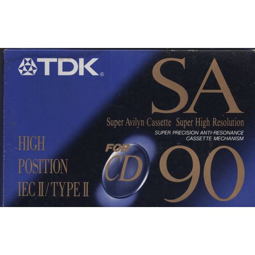 cassette audio 90mn TDK SA 90