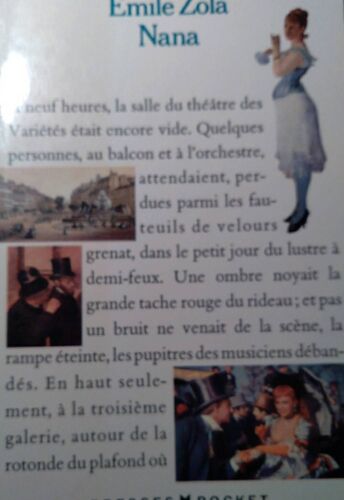 Zola Nana Avec Dossier Couleur De 16 Pages