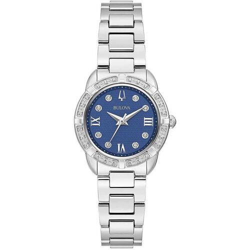 Montre Seul Le Temps Femme Bulova Classic Lady Diamond Trendy Cod. 96r251 Bulova