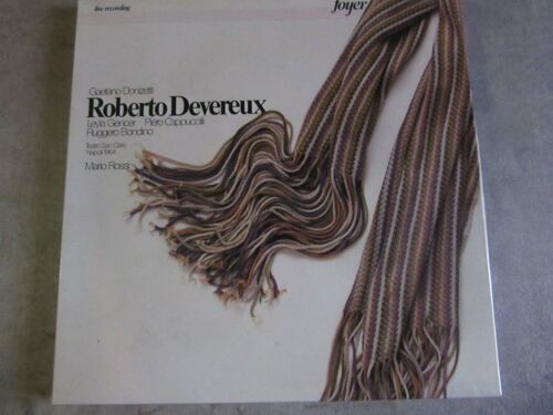 Coffret 3 Disques 33 Tours Gaetano Donizetti Roberto Devereux Gencer Cappuccilli (( Foyer Italia Fo 1042