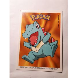 Stickers Carte Pokemon Boomer #158 Kaiminus New Characters To Collect