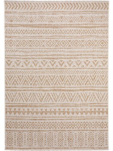 Tapis D'extérieur Cleo Crème/Beige 140x200 Cm - Tapis Outdoor Pour Balcon, Terrasse Et Jardin