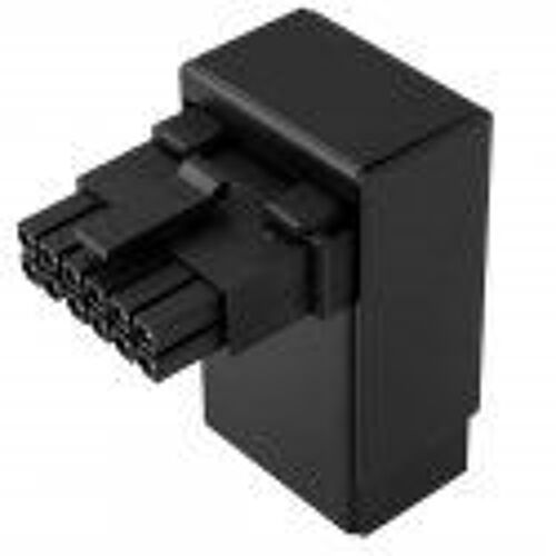 Kolink Core Pro 12v-2x6 90 Degree Adapter - Typ 2, Schwarz