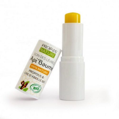 Api'baume Bio - Propolis Et Cire D'abeille Stick À Lèvres 4,5 G - Propos Nature 