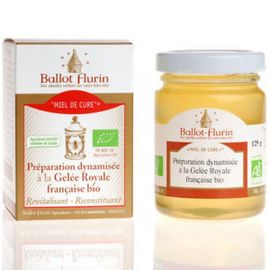 Préparation Dynamisée À La Gelée Royale Française Bio - Revitalisant 125 G - Ballot-Flurin 